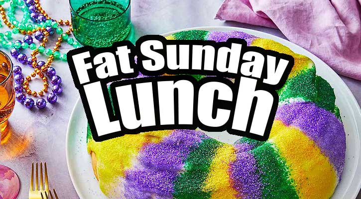 fat sunday lunch